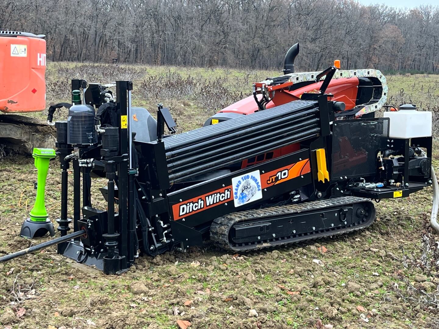 Foreuse utilisée pour le forage dirigé horizontal